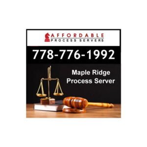 Process Server Maple Ridge - Maple Ridge Process Server